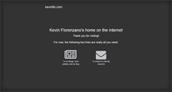 Desktop Screenshot of kevinflo.com